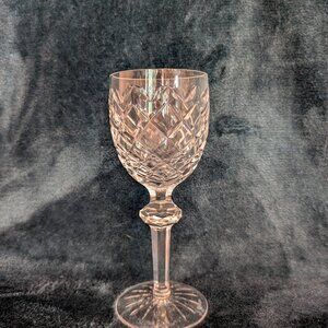 Vintage~WATERFORD~Powerscout Crystal Wine Goblet
